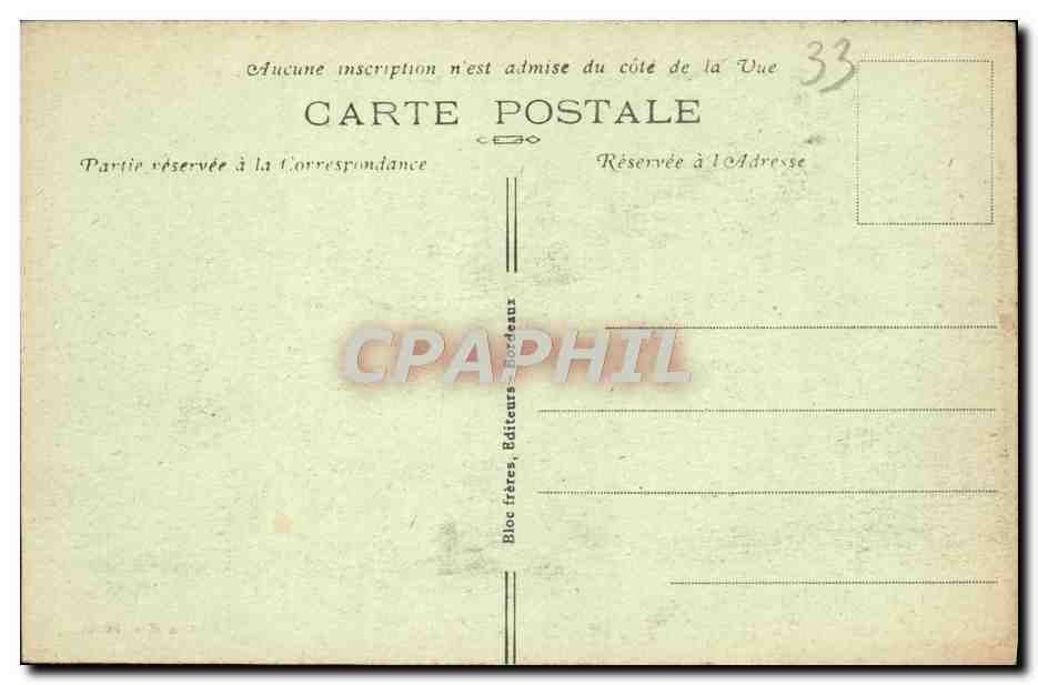 Soulac-sur-Mer (Côte d'Argent) — La Plage - Le Bain — Edition Marc Jaclot, n°74 — Verso