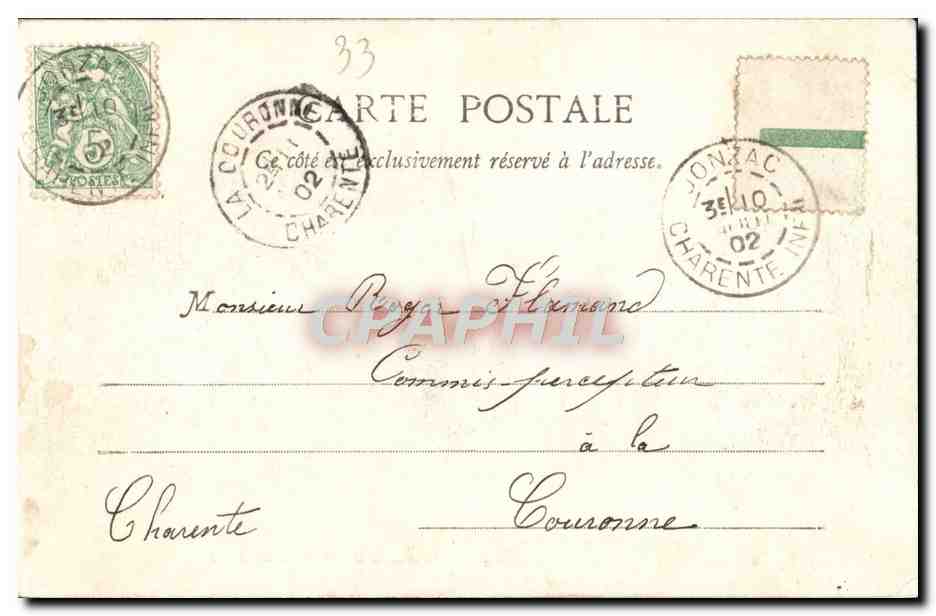 CPA Langoiran pres Bordeaux Vue Generale Du Haut Langoiran prise du grand donjon du chateau  — Rückseite