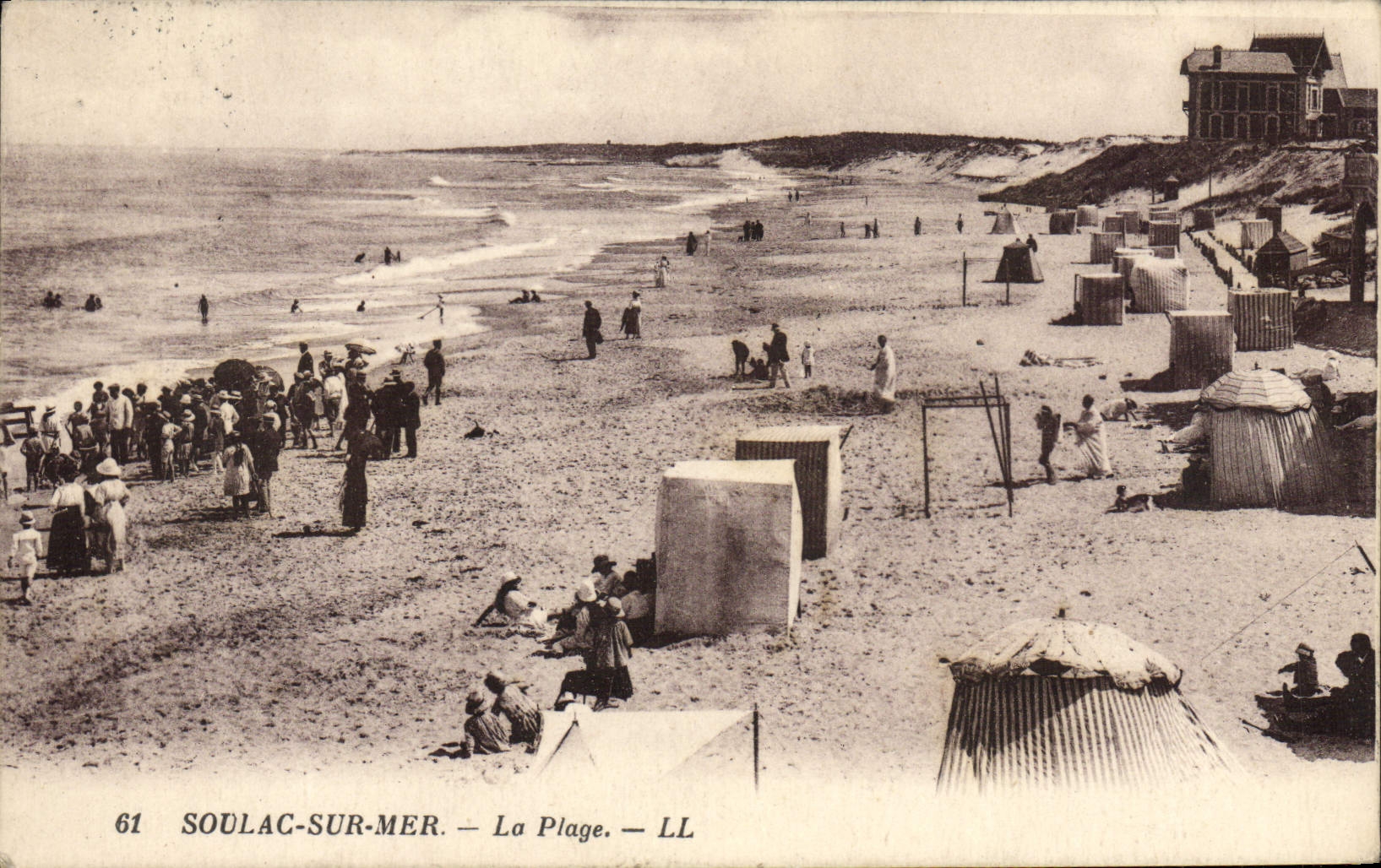 CPA Soulac sur Mer La Plage