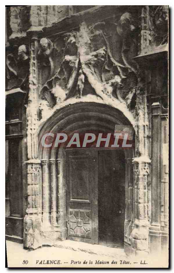Valence — Porte de la Maison des Iètes — LL. n°30