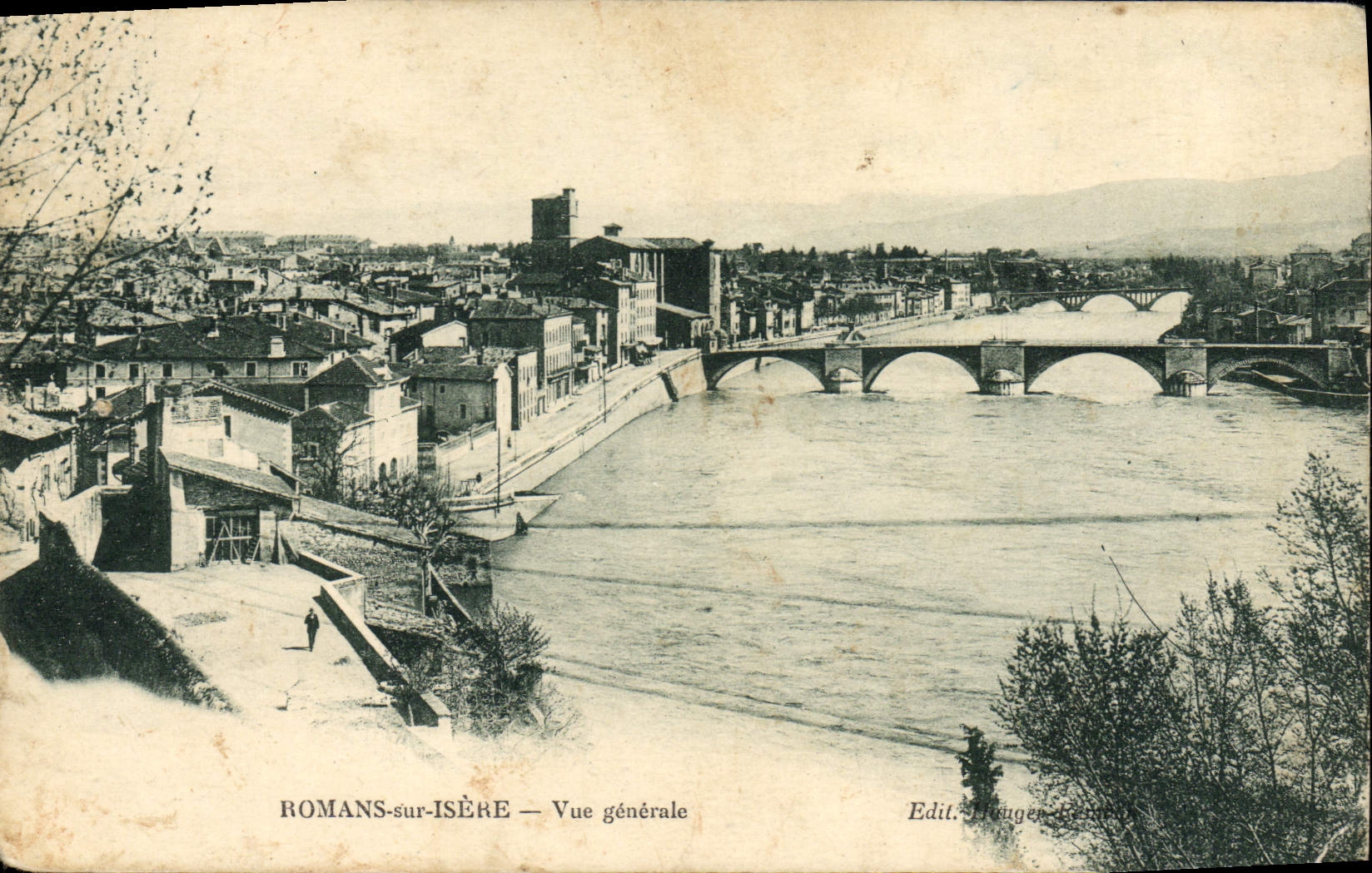 ROMANS-sur-ISÈRE — General View — Edit. S. Gugen & Cie