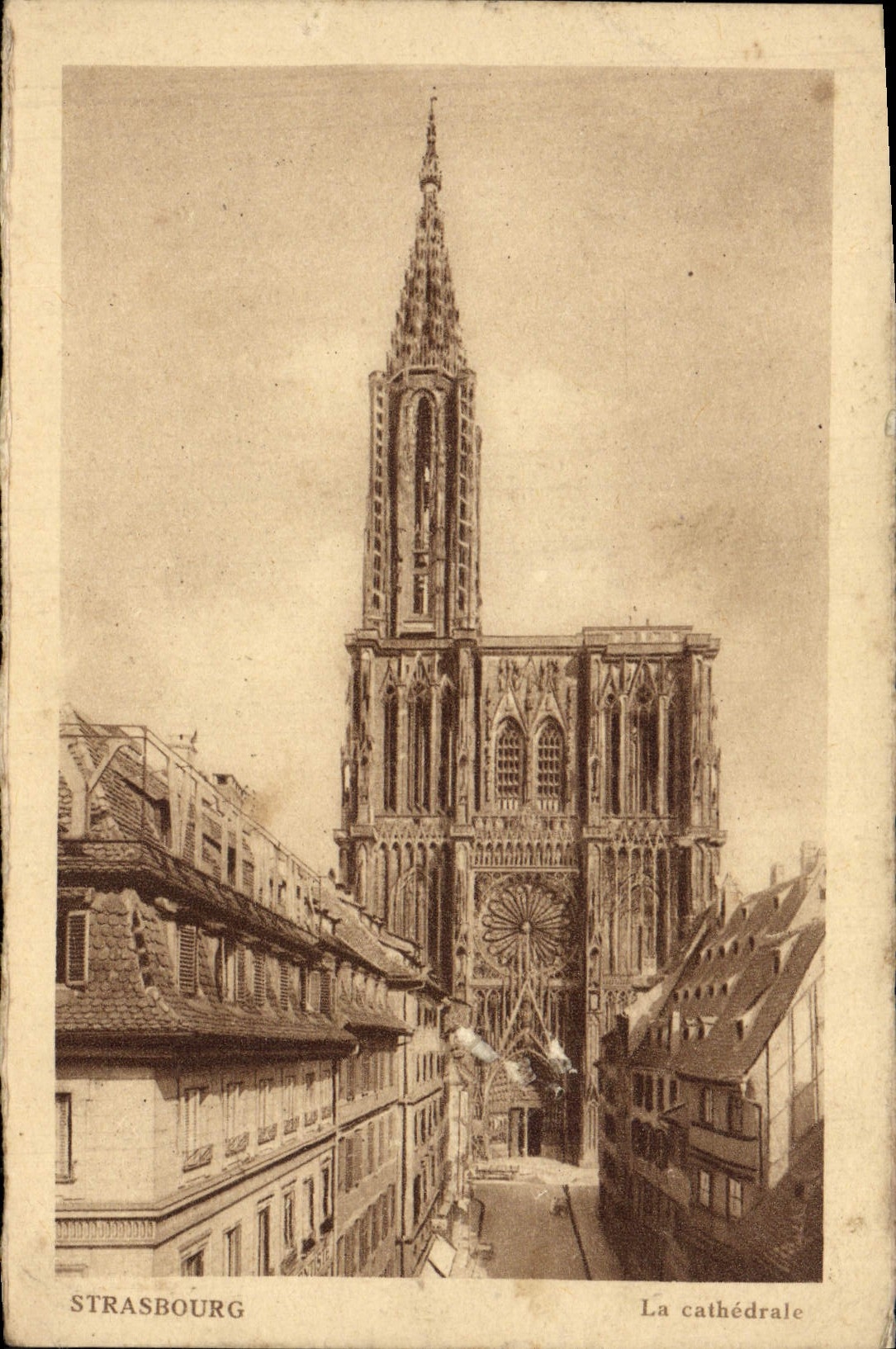CPA Strasbourg La Cathedrale