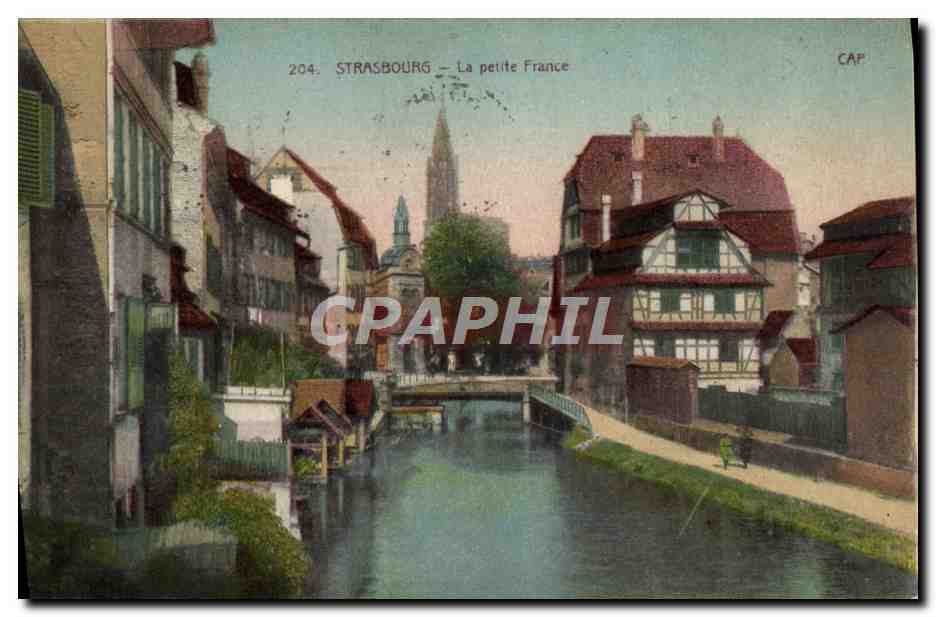CPA Strasbourg La Petite France