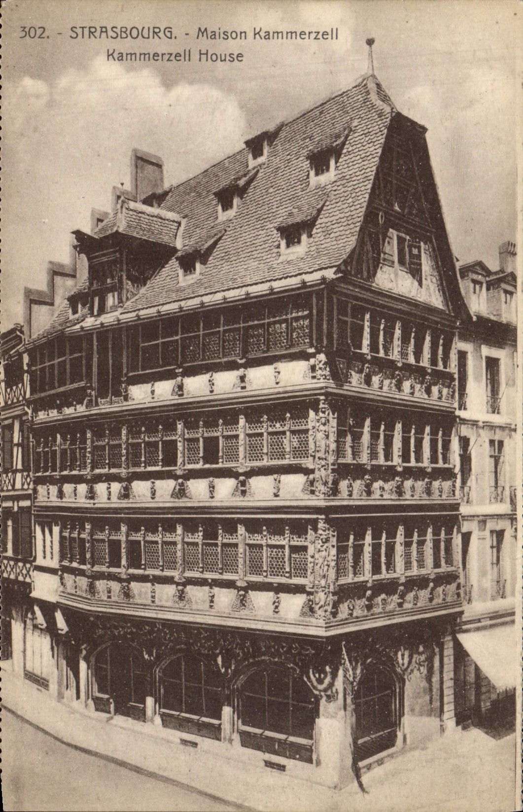 CPA Straseburg Maison Kammerzell