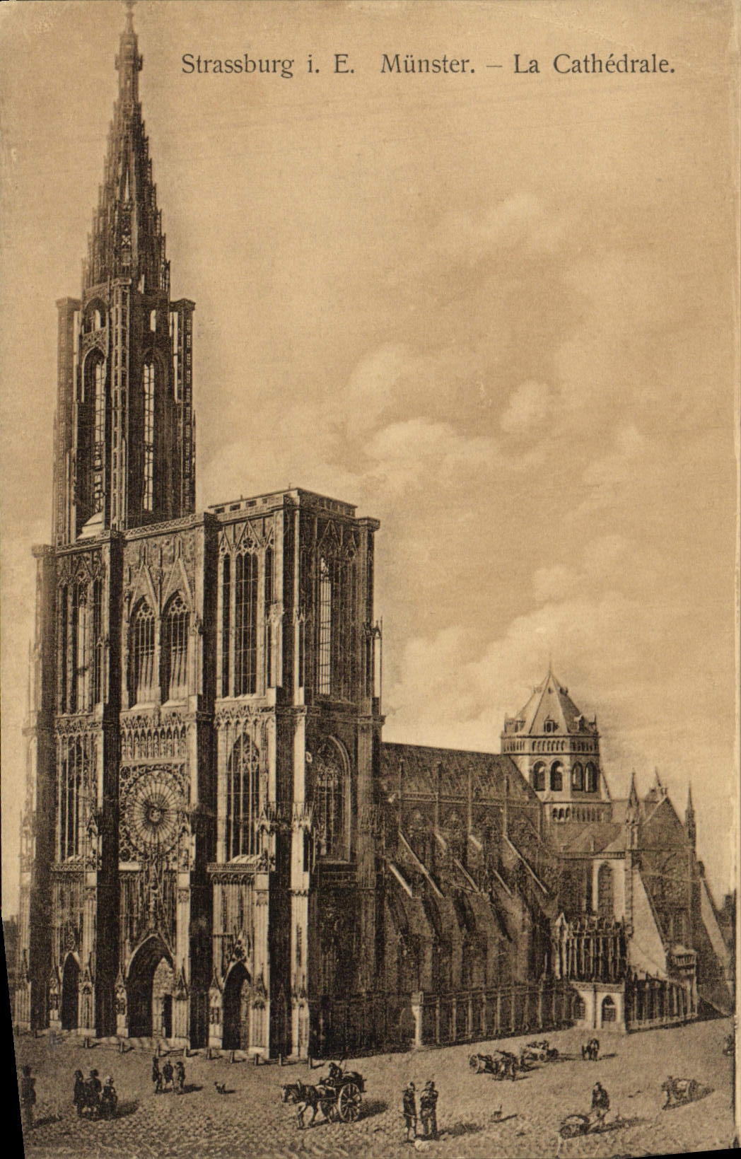 CPA Strasbourg La Cathedrale