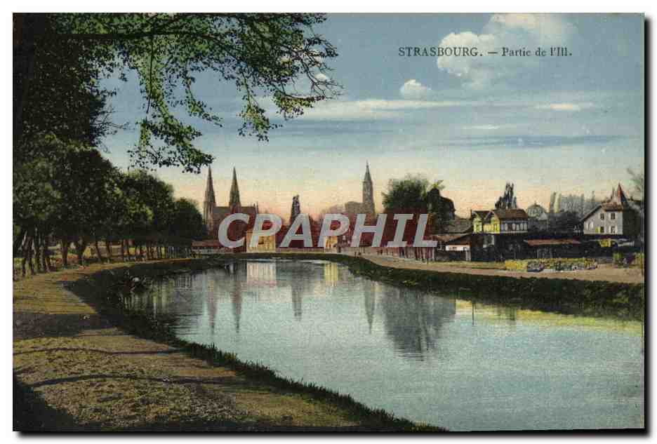 CPA Strassburg Partie de l'Ill