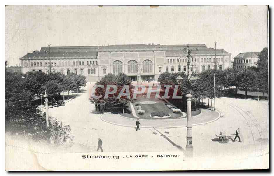 CPA Strasbourg La Gare