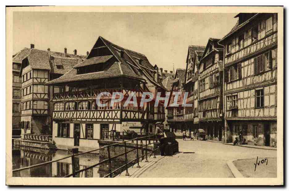 CPA Strasbourg Un coin de la Petite France