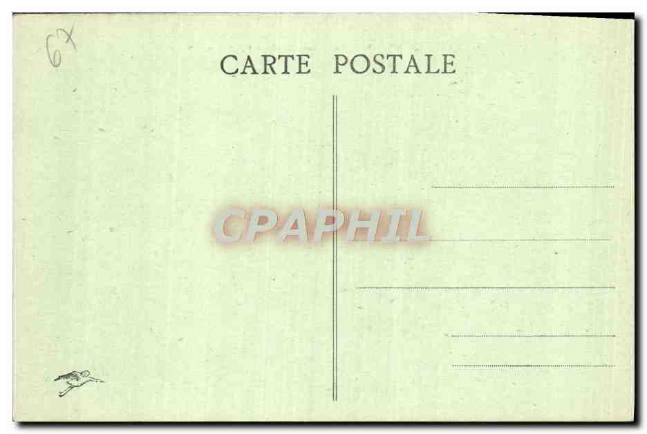 CPA Strasbourg Kehl les Ponts du Rhin vu par avion — Verso