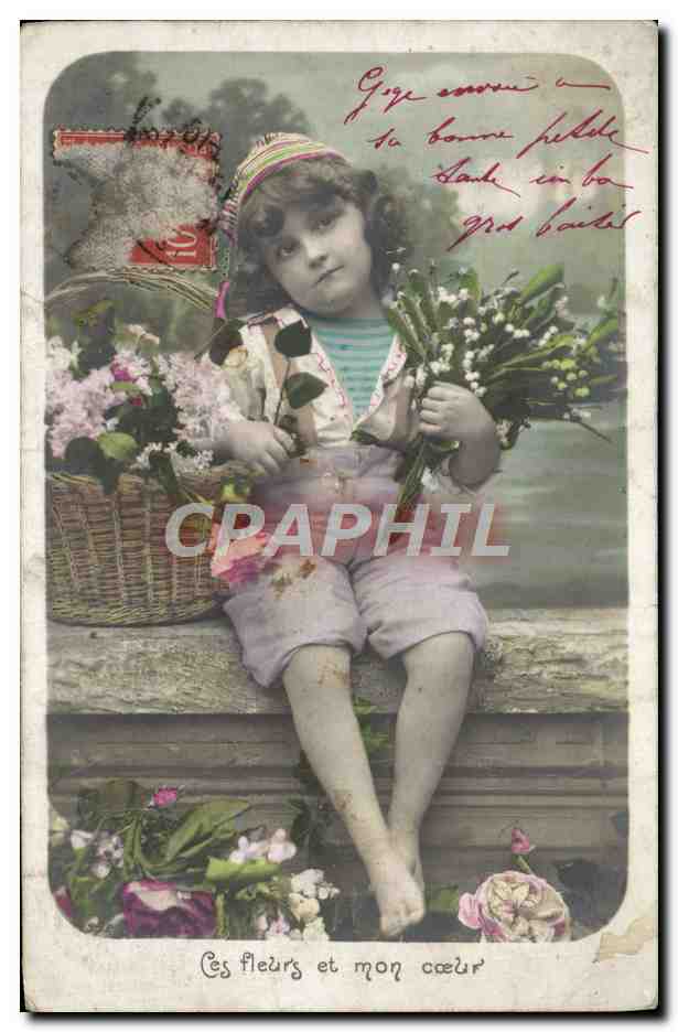 CPA Fantaisie Enfant