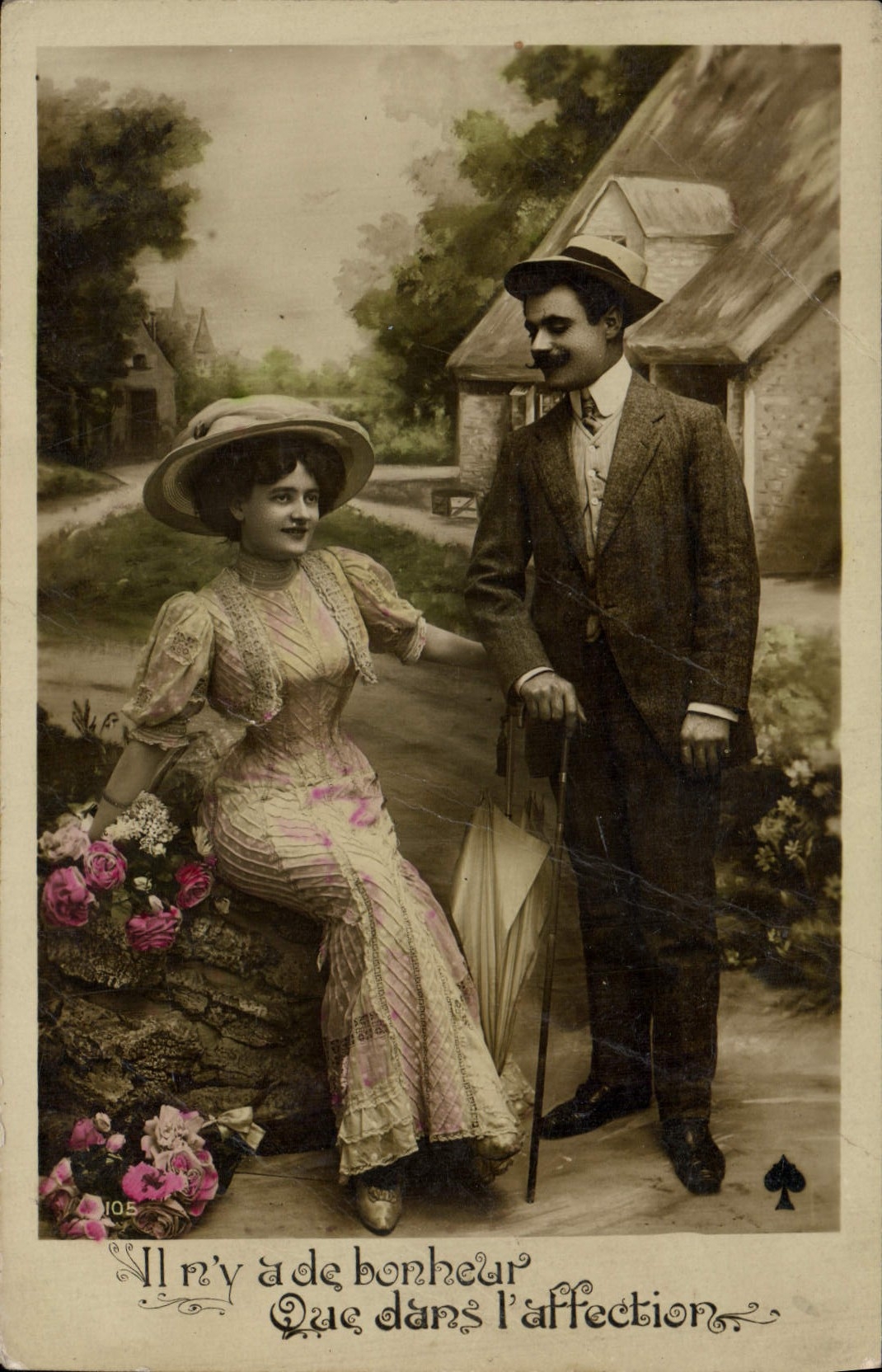 CPA Fantaisie Femme