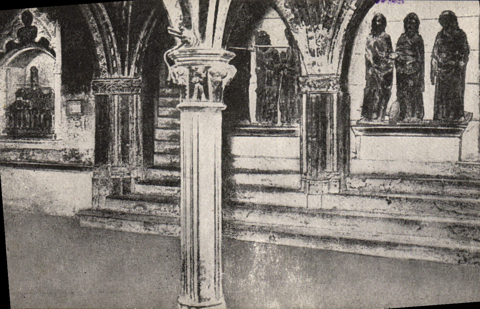 Carte d'entree format CPA Saint Sernin De Toulouse