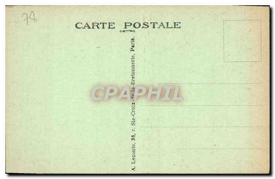 CPA Versailles L'Hopital Militaire Militaria  — Verso