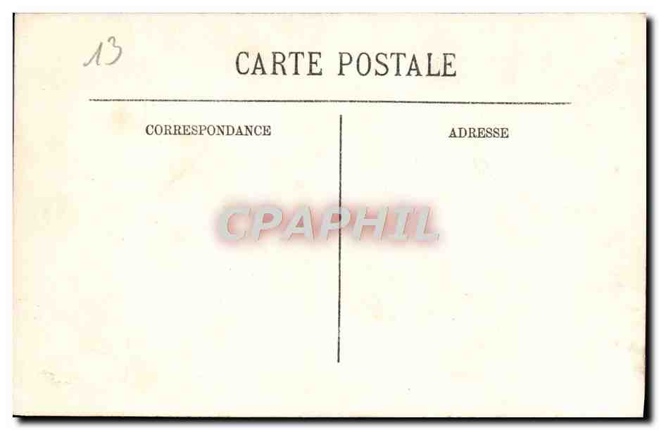CPA En Provence Type d Arlesienne Folklore Arles — Verso