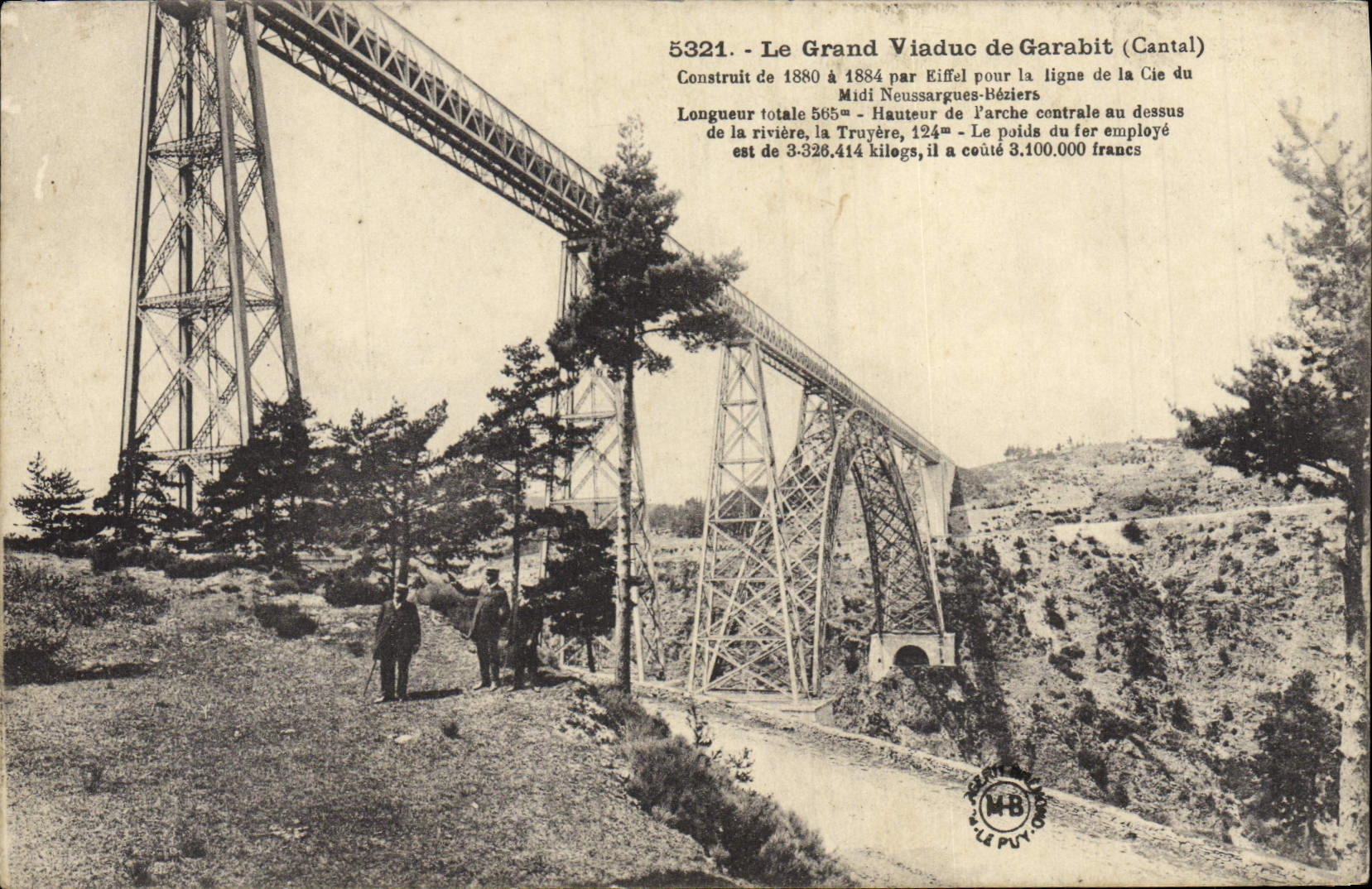CPA Le Grand Viaduc de Garabit