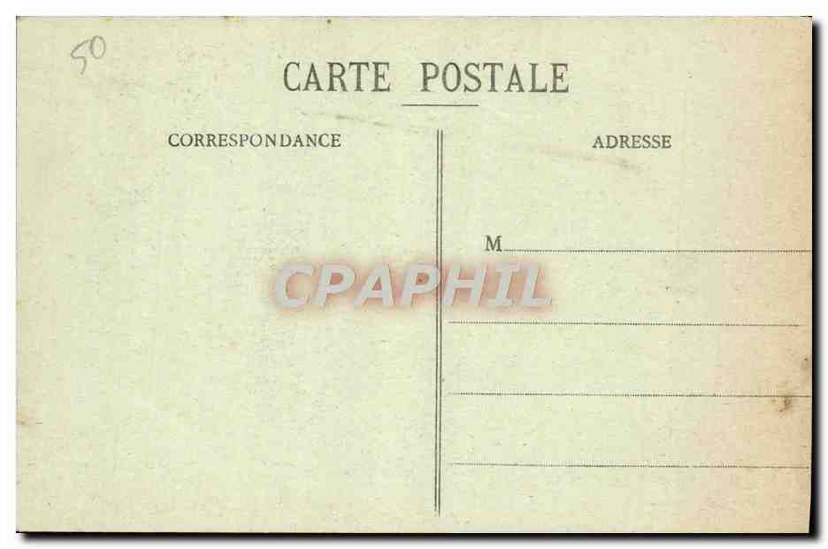 CPA Mont Saint Michel La Merveille — Verso