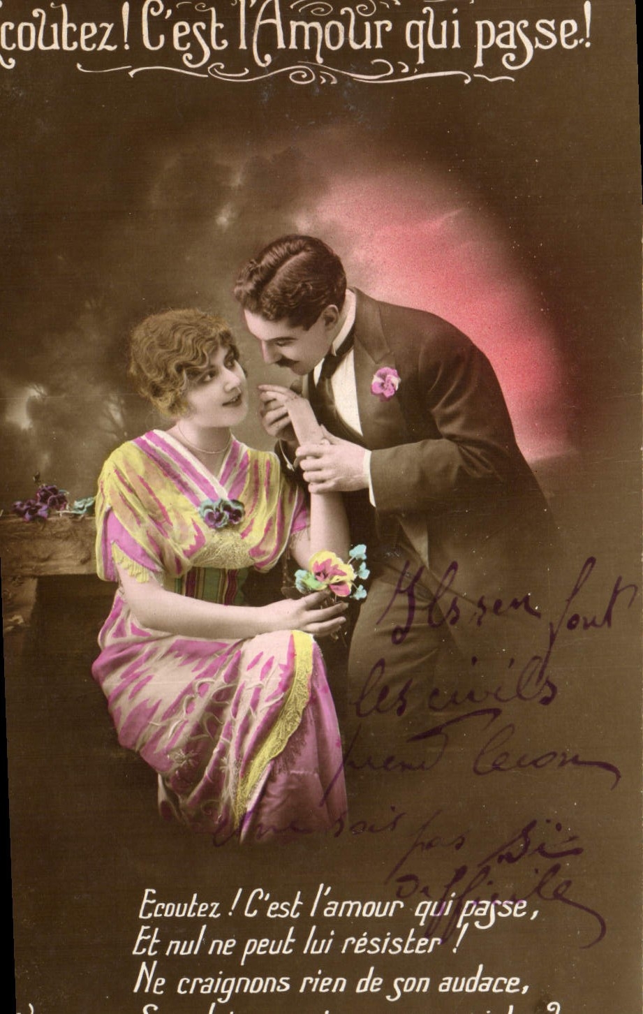 CPA Fantaisie Femme 