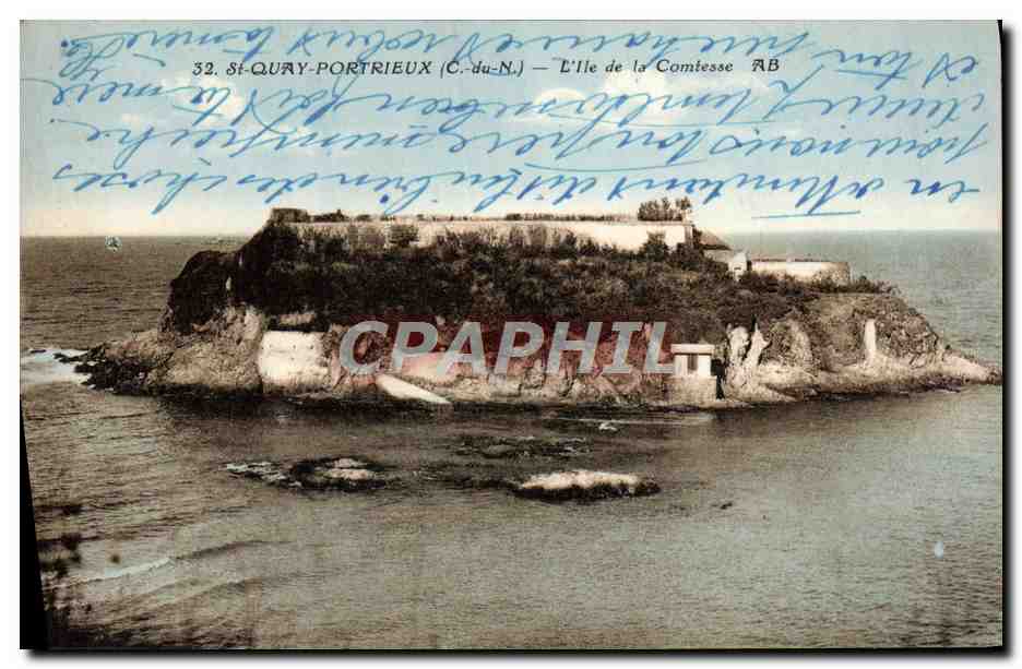 St-Quay-Portrieux (C.-du-N.) — L'Île de la Comtesse — éditeur non identifié, n° de série 32