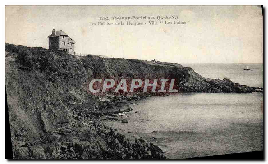 St-Quay-Portrieux (C.-du-N.) — Les Falaises de la Hergues - Villa "Les Lutins"