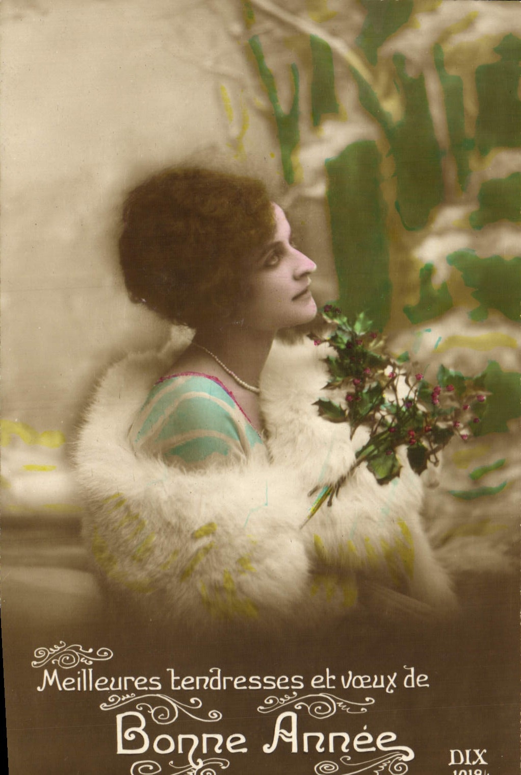 CPA Fantaisie Femme 