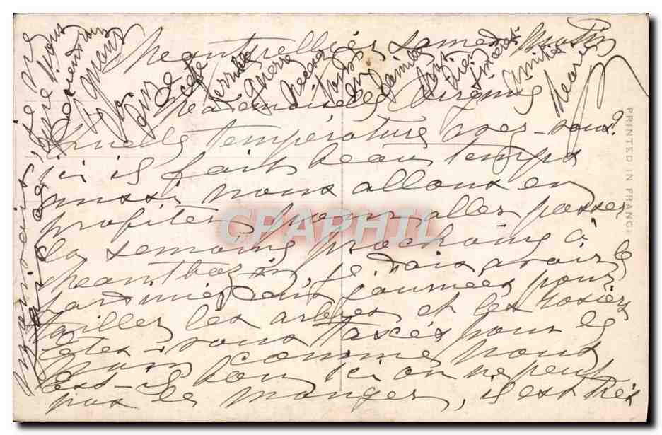 CPA Fantaisie Homme Soldat Militaria — Rückseite