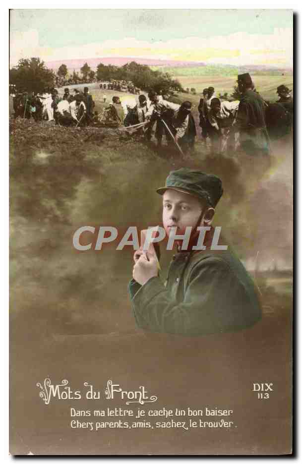 CPA Fantaisie Homme Soldat Militaria