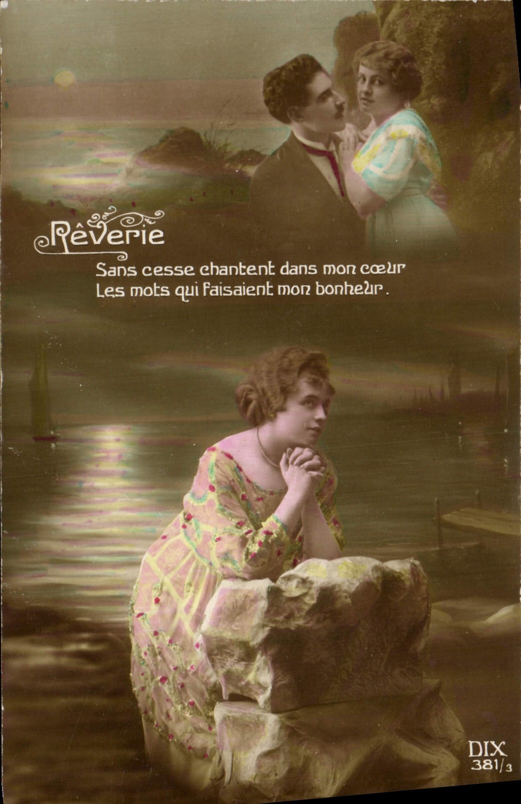 CPA Fantaisie Femme