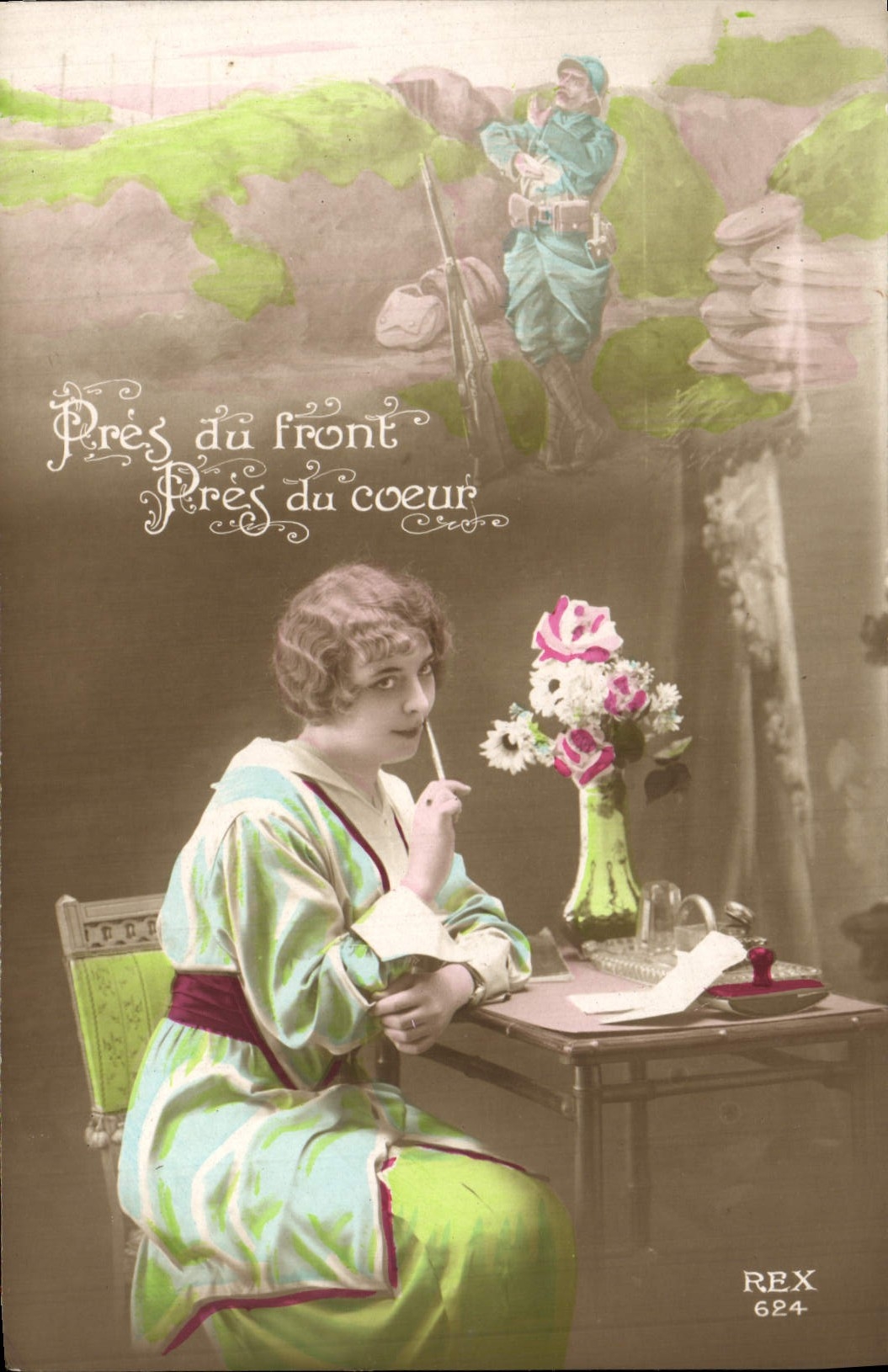 Près du front — Près du coeur — REX 624