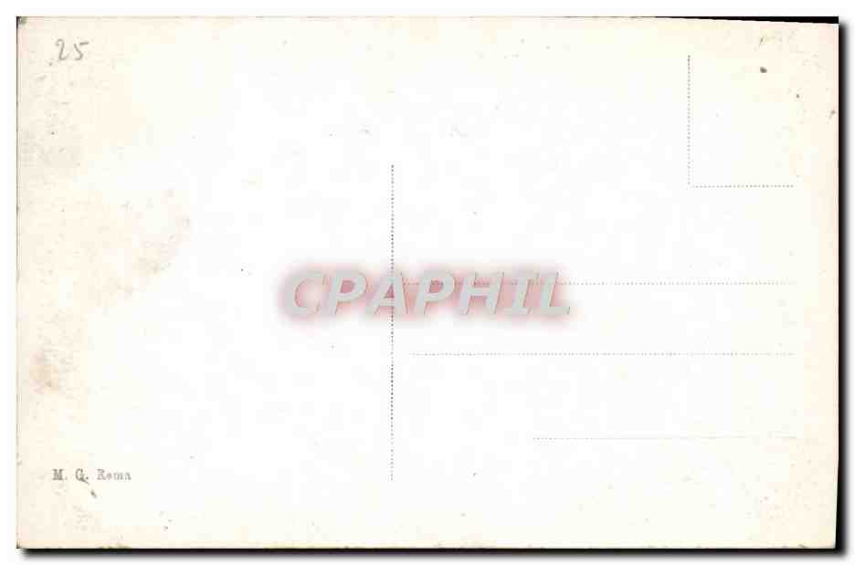 CPA Roma il Campidoglio dai Foro Romano — Rückseite