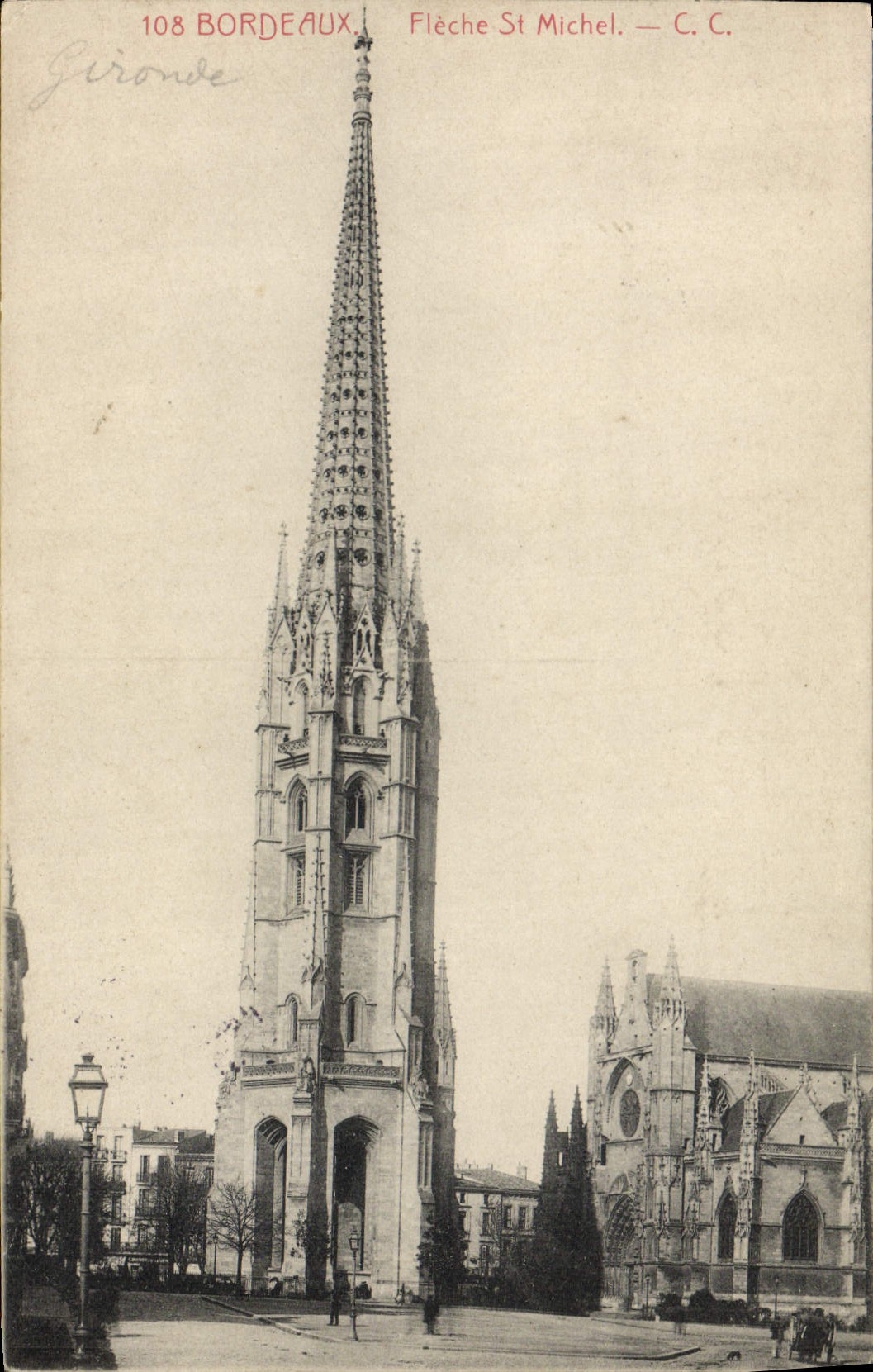 CPA Bordeaux Fleche Saint Michel