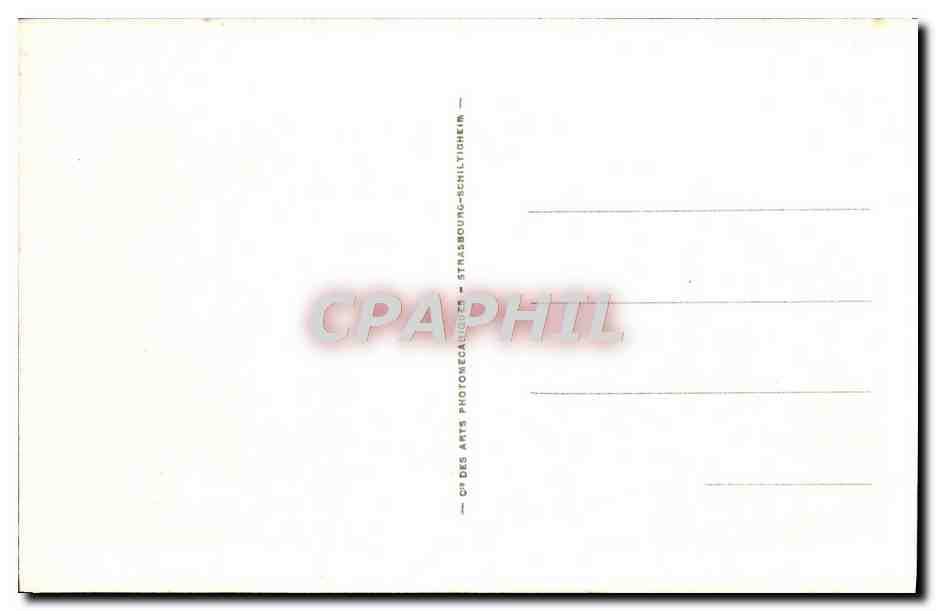 CPA Geneve La Rade Bateau — Verso