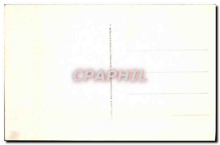 CPA Geneve Abside de la Cathedrale — Rückseite