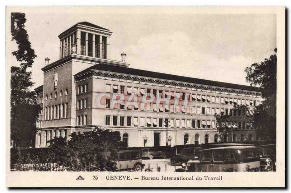 CPA Geneve Bureau International du Travail BIT