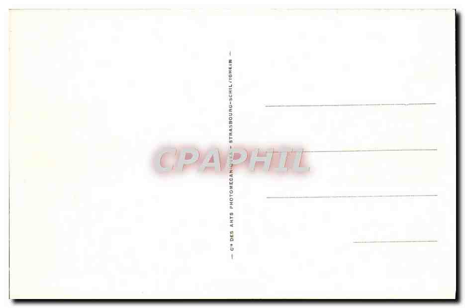 CPA Geneve Bureau International du Travail BIT — Verso