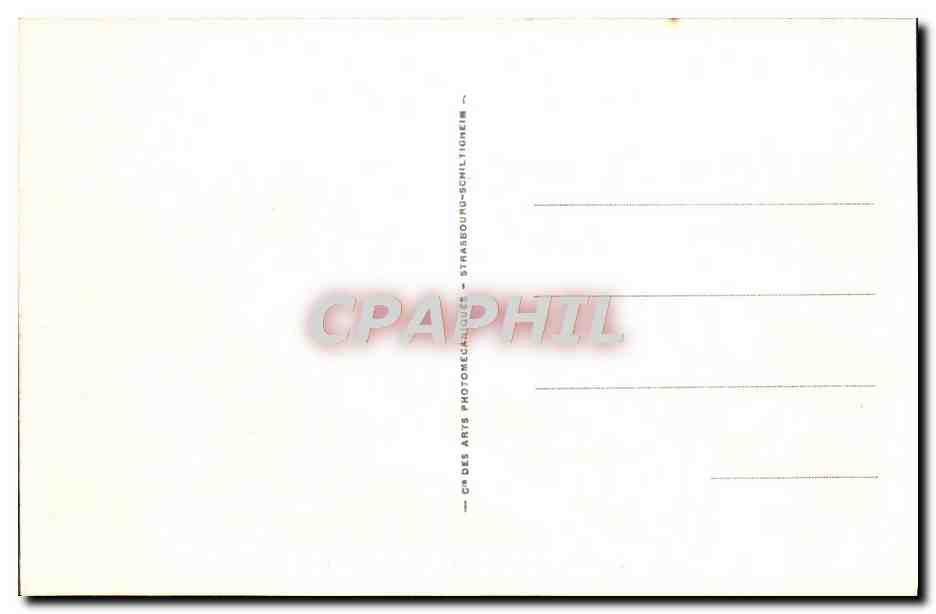 CPA Geneve Vue Generale Vers la Cathedrale Bateaux — Back