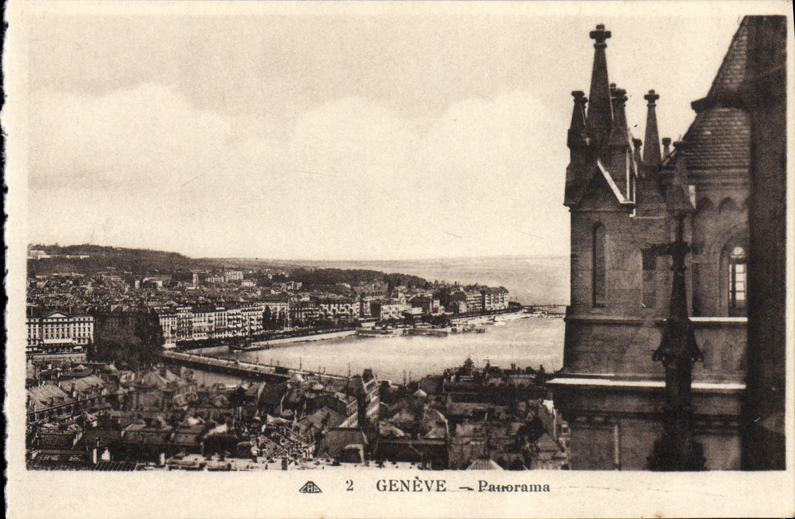CPA Geneve Panorama