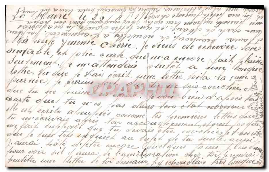 Soldat et enfant — message patriotique — J.K. n° 9417 — Rückseite