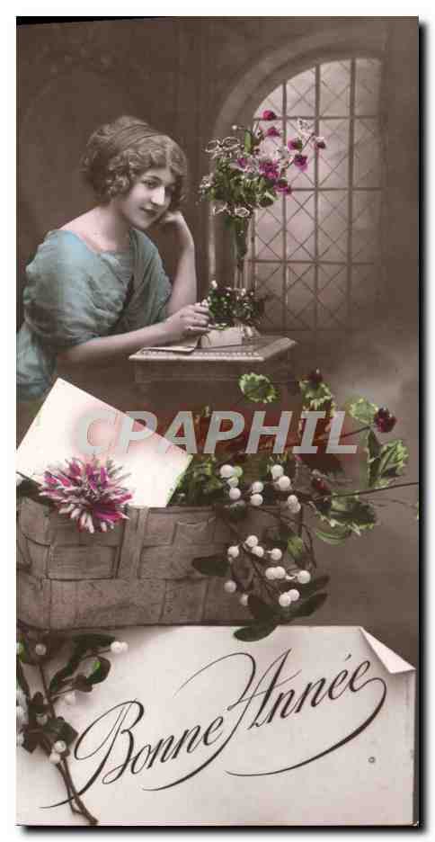 CPA Fantaisie Femme