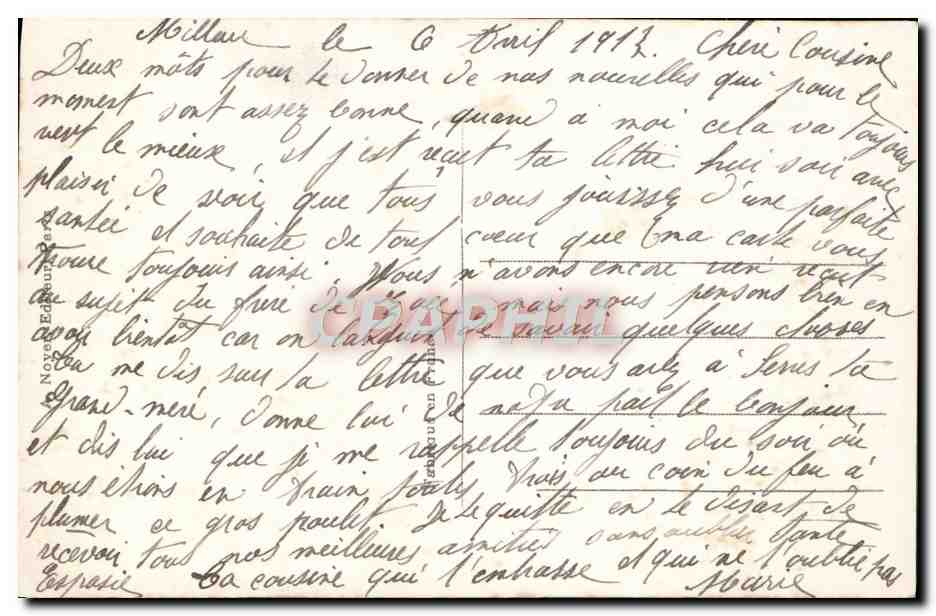 CPA Fantaisie Femme Soldat Militaria  — Verso