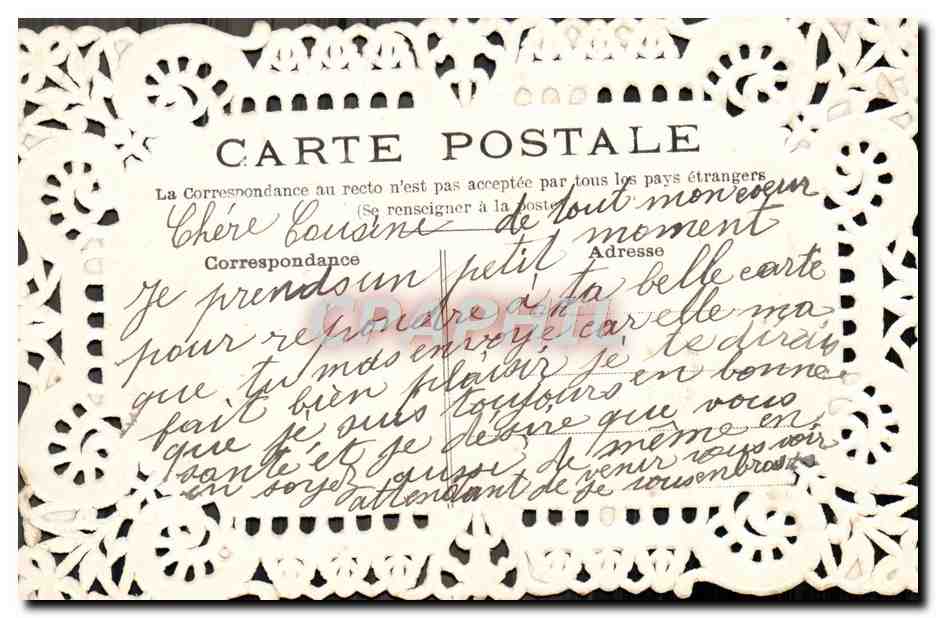 CPA Brodee Fantaisie  — Verso