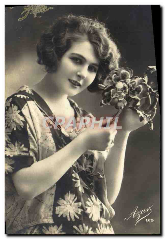 CPA Fantaisie Femme