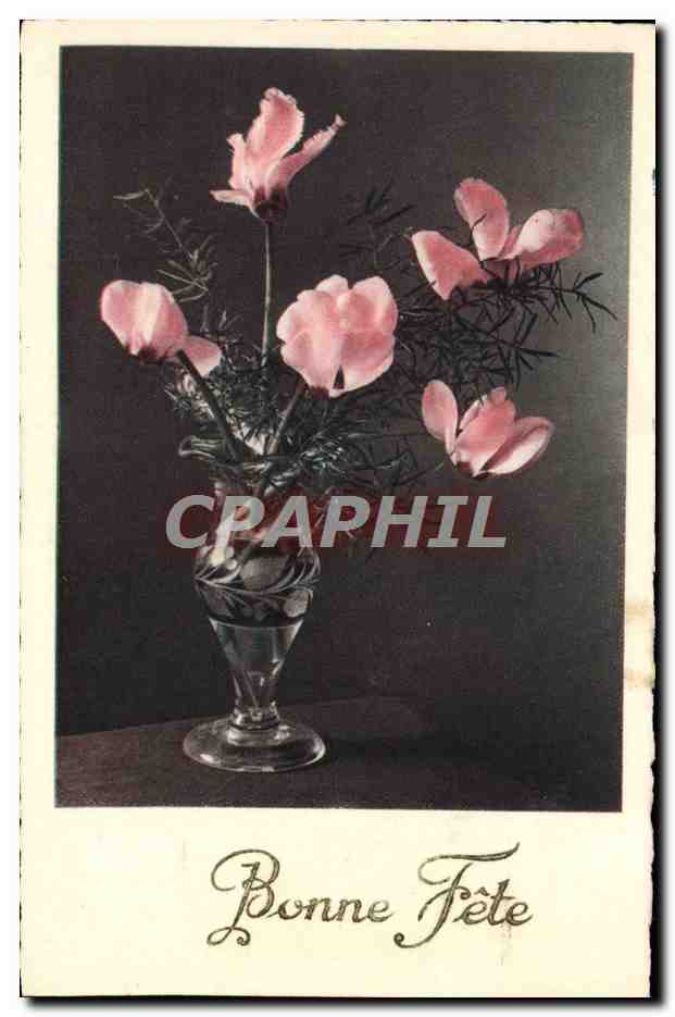 CPA Fantaisie Fleurs