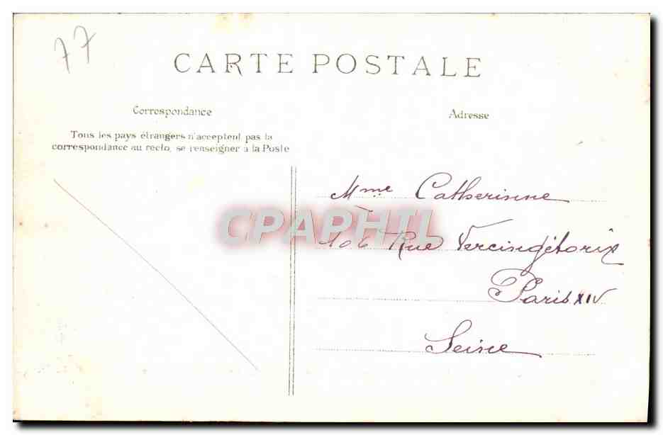 Bosque de Fontainebleau-Barbizon — Brioche de Brillat Savarin — Editor A. Sirons — Reverso