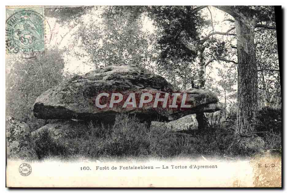 Forêt de Fontainebleau — La Tortue d'Apremont — E.L.D. éditeur, n° 160