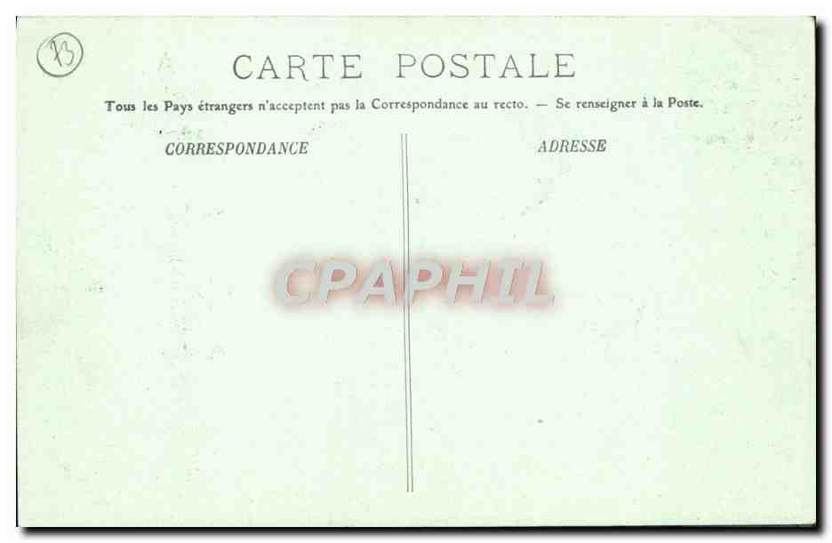 CPA Aix Les Bains Les Moulins et Cascades de Gresy — Verso