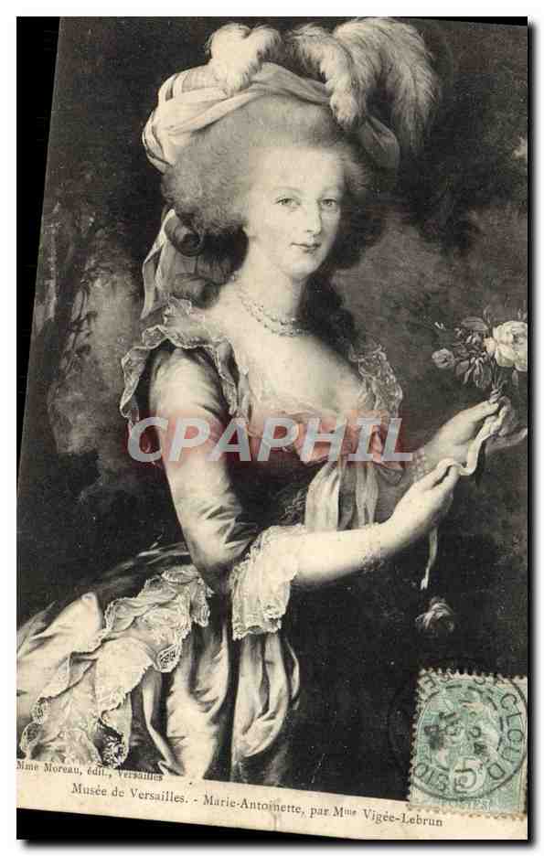 CPA Musee De Versailles Marie Antoinette Vigee lebrun