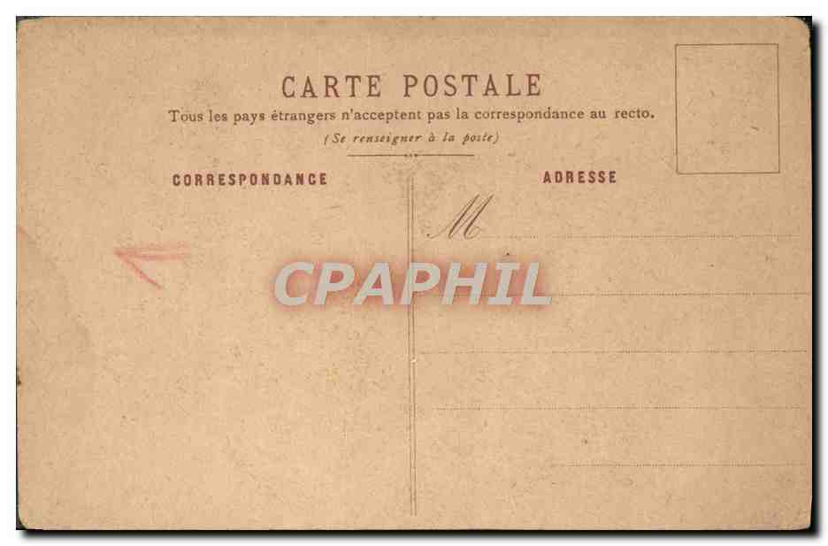 CPA Fantaisie Fleurs Coquelicots & bluets — Verso