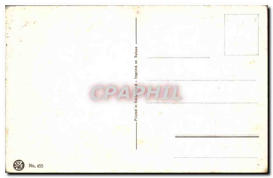 CPA Fantaisie  — Rückseite