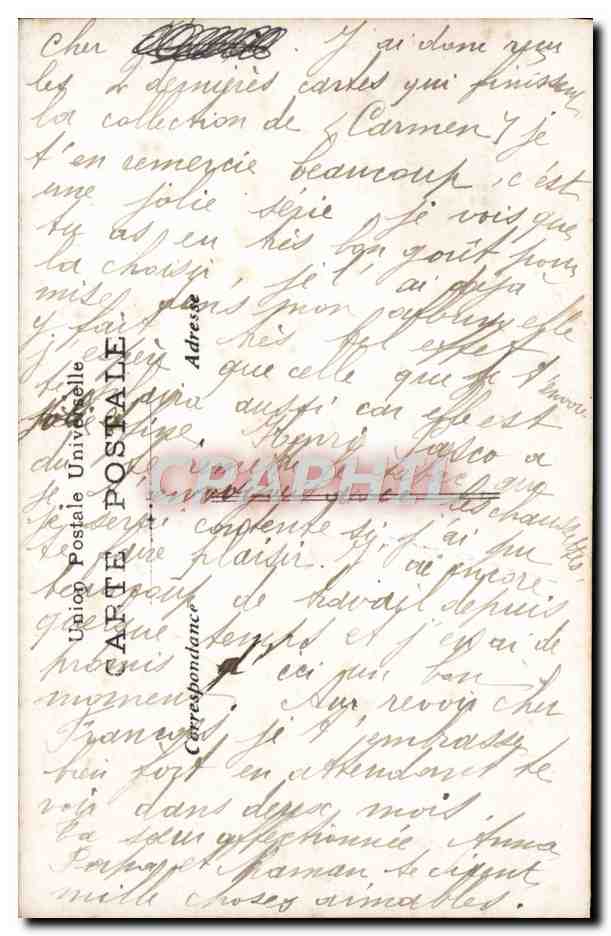 CPA Fantaisie Femme Nurse Enfant  — Rückseite