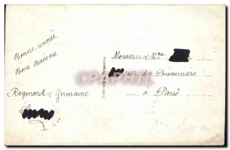 CPA Fantaisie Enfant — Verso